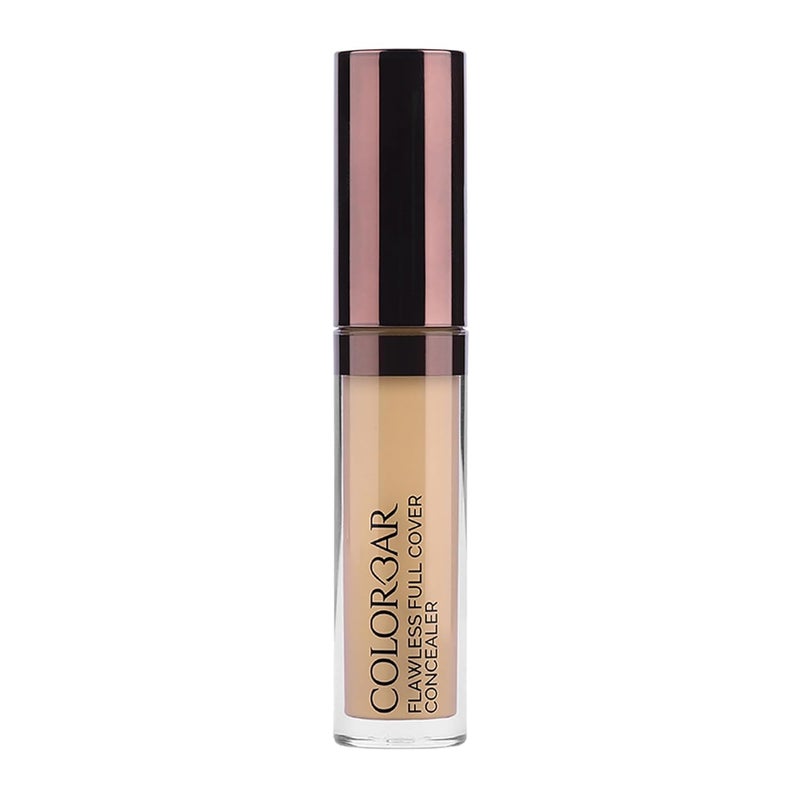 Colorbar Flawless Full Cover Concealer  Face Makeup Concealer with LiquidtoPowder Formula  Hides Scars and Discoloration  002 Chiffon  02 oz