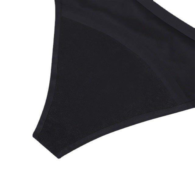 Seamless Leakproof Period Panties for Women Black - Image 5