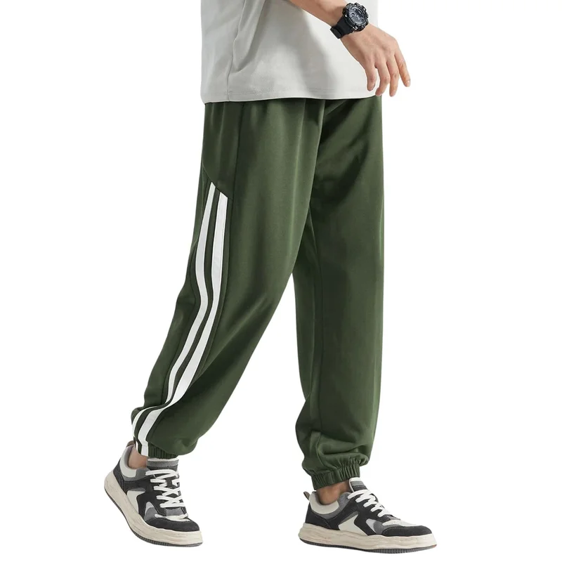 نوبيرو سراويل رياضية رجالية خضراء من نوبرو