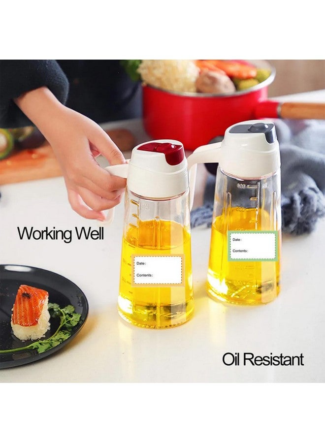 Citihomy 500PCS Food Labels Stickers, Freezer Labels Removable Food Storage Freezer Tape to Write on, 1x2Inch Adhesive Food Date Canning Labels for Jars Daycare Bottle Labels Food Containers - Image 5