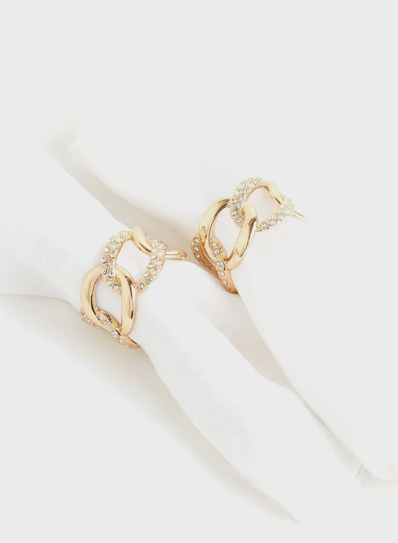 H&M 2-Pack Metal Napkin Rings