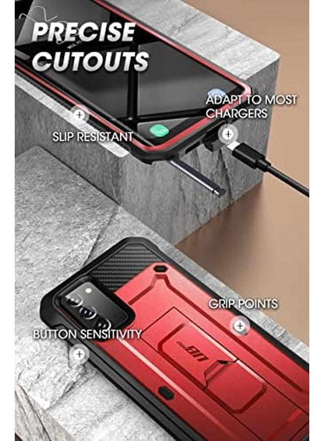 SupCase Unicorn Beetle Pro Series Case Designed For Samsung Galaxy Note 20 2020 Release Full Body Dual Layer Rugged Holster And Kickstand Case Without Built In Screen Protector Ruddy - Image 5