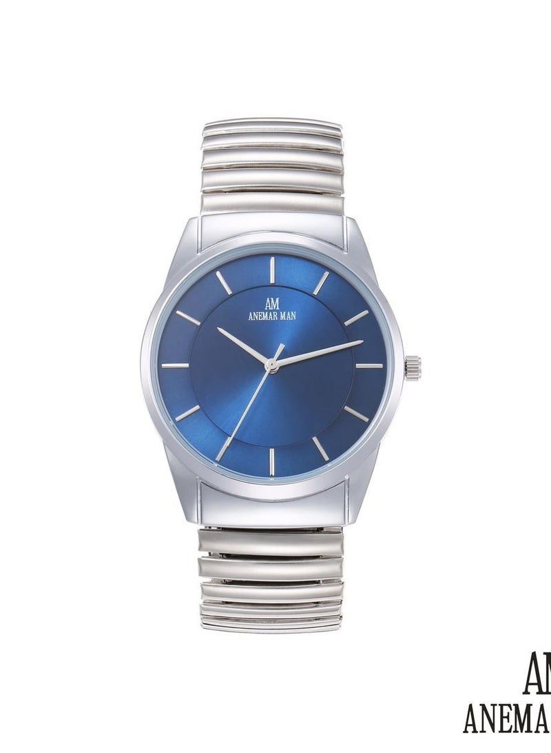 انيمار مان ساعات رجالية أنيمار مان صنقل وقفل استيل