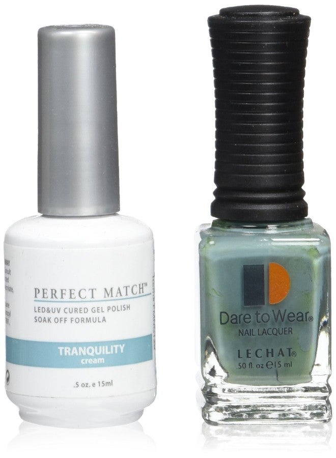 Lechat Le Chat Perfect Match Uv Gel/Polish Combo - /Mermaids Treasures/Risti Retreat/Floral Fantasy, Tranquility