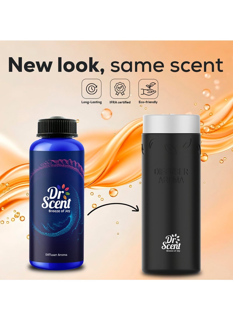 Dr Scent Dr Scent Diffuser Aroma Oil - Made with Organic Ingredients | Ideal for Offices, Homes, Hotels & Spas - CRYSTAL 500 ml  - Image 2