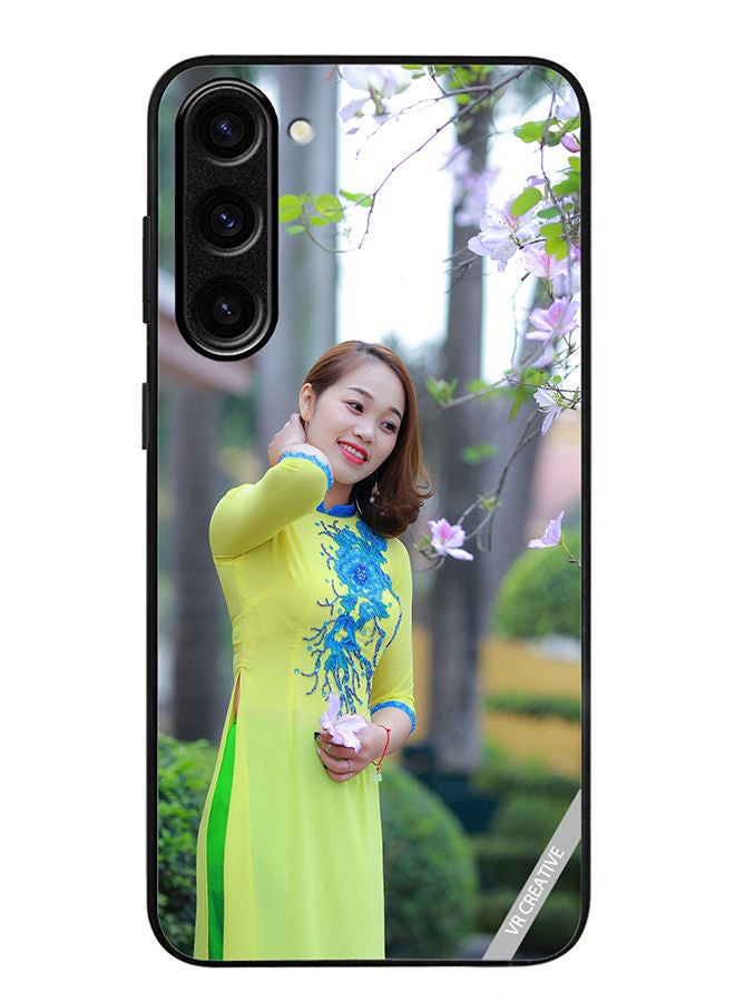 VR CREATIVE Protective Case Cover For Samsung Galaxy S23 Plus Nepal Traditional Girl Design Multicolour - Image 1