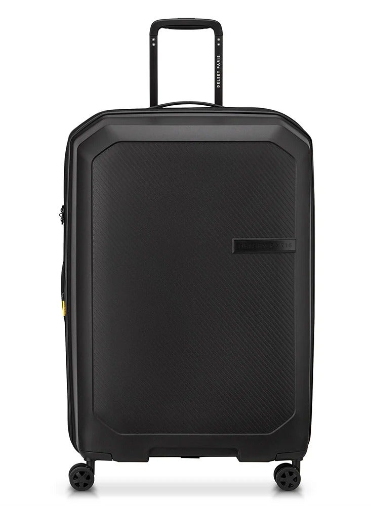ديلسي _باريس حقيبة سفر أنفرس ٧٥ سم قابلة للتوسيع بعجلات مزدوجة مزدوجة كبيرة - أسود - Image 1