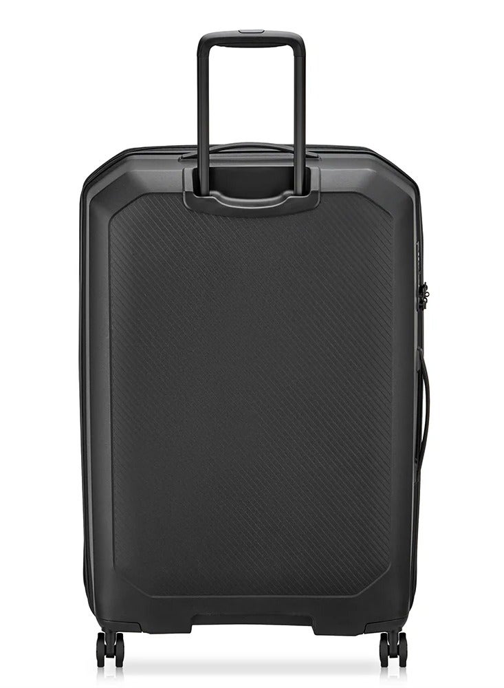 ديلسي _باريس حقيبة سفر أنفرس ٧٥ سم قابلة للتوسيع بعجلات مزدوجة مزدوجة كبيرة - أسود - Image 3