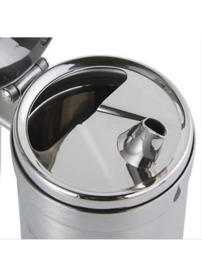 LVOERTUIG LVOERTUIG Olive Oil Dispensers Bottle, 550ML Oil Can Stainless Steel Oil Dispenser Pot Leak Proof Oil Salad Dressing Storage Oil Bottles Oil Container with Lid for Kitchen Cooking BBQ  - Image 5