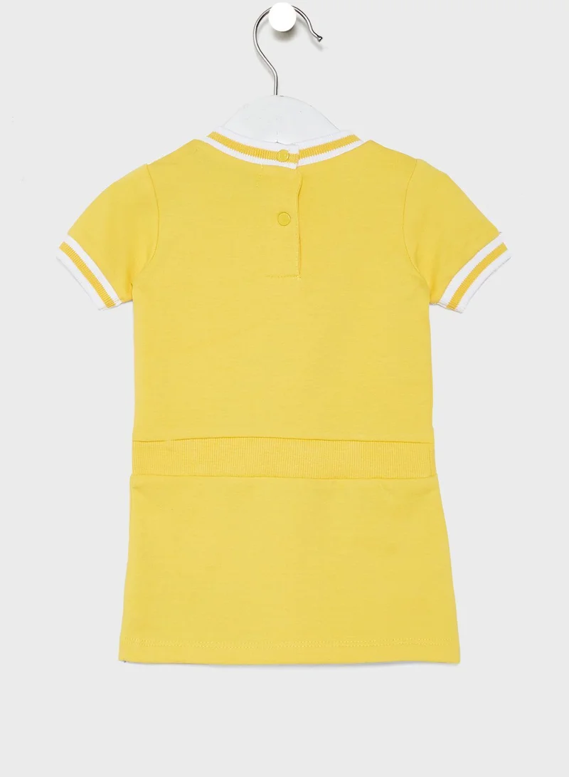 كوكو نوكو Kids Slogan Dress