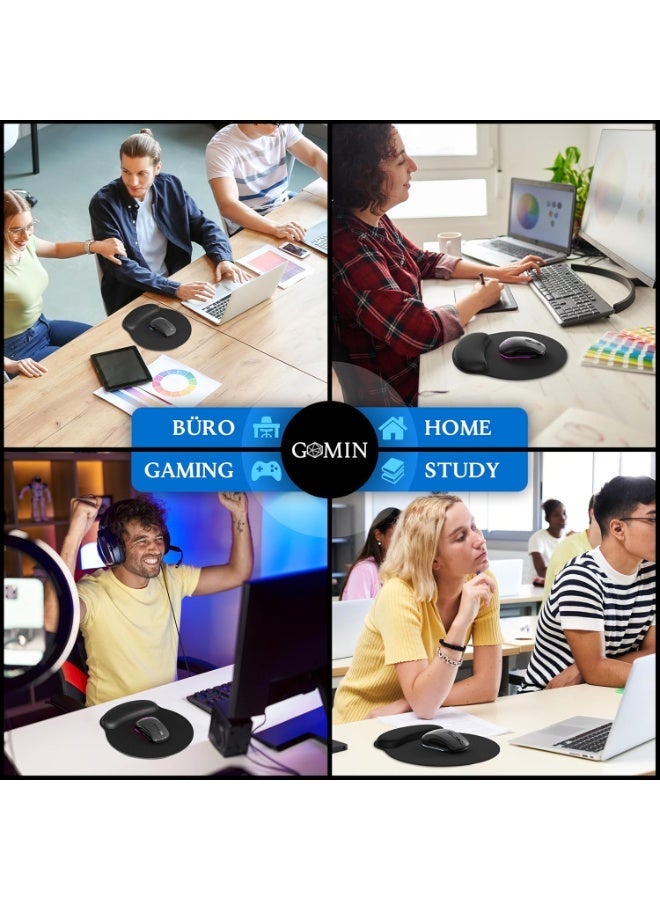 Ergonomic Mouse Mat with Gel Wrist Rest – Non-Slip Waterproof Memory Foam Pad for Computer & Keyboard - Image 5