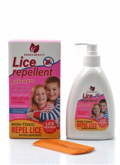 SAADA BEAUTY Shampoo to eliminate lice and nits, suitable for all ages 