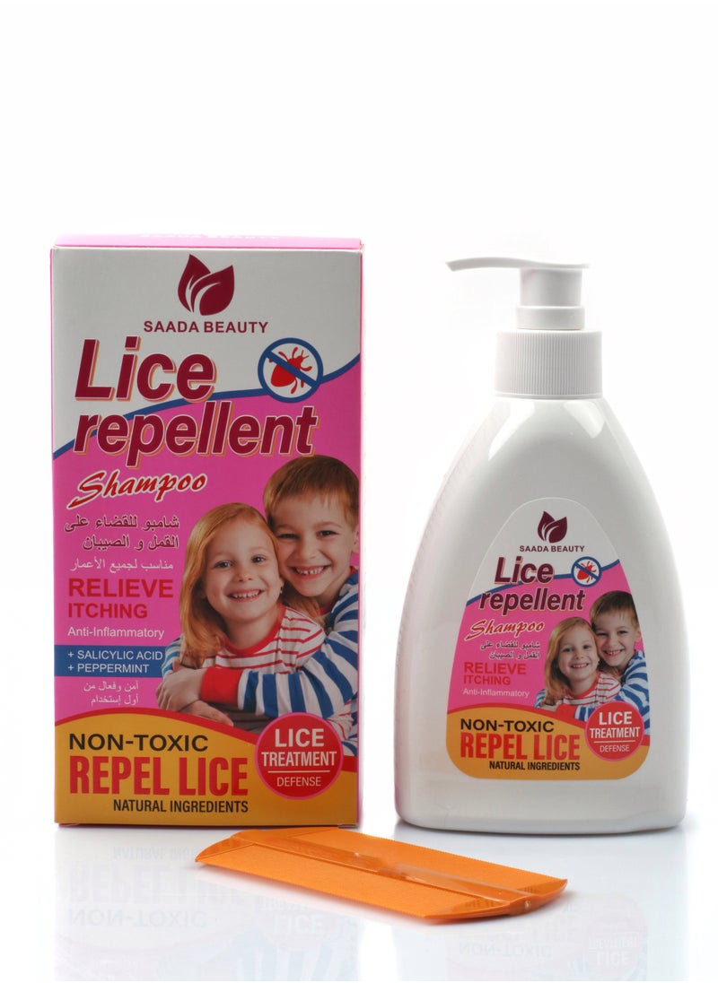 SAADA BEAUTY - Shampoo to eliminate lice and nits, suitable for all ages - Image 1