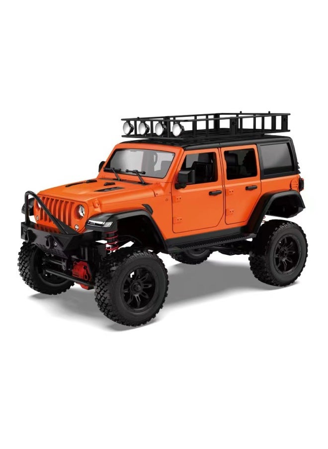 Mangniu MN128 Full-scale RC Model Remote Control Car Four-wheel Drive Climbing Car Simulation Off-road Vehicle Toy-Color:Hardtop Edition-Silver Standard-Proportion:1:12