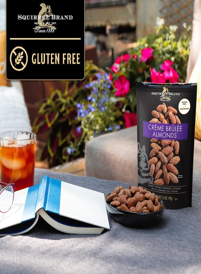 SQUIRREL BRAND Crème Brulee Almonds, 3.5 OZ Resealable Bag - Image 3