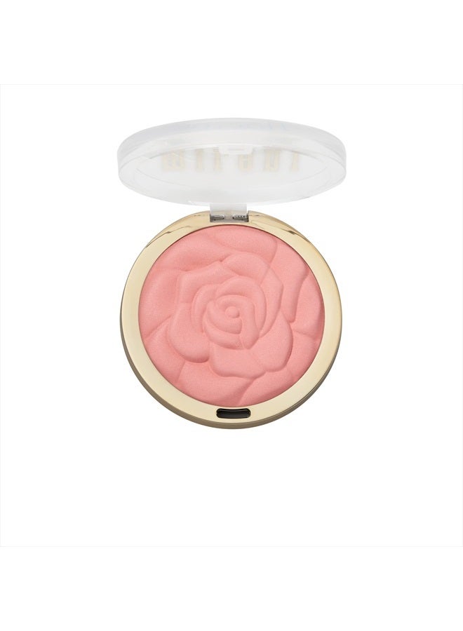 MILANI Rose Powder Blush - Tea Rose (0.6 Ounce) Cruelty-Free Blush - Shape, Contour & Highlight Face with Matte or Shimmery Color - Image 3