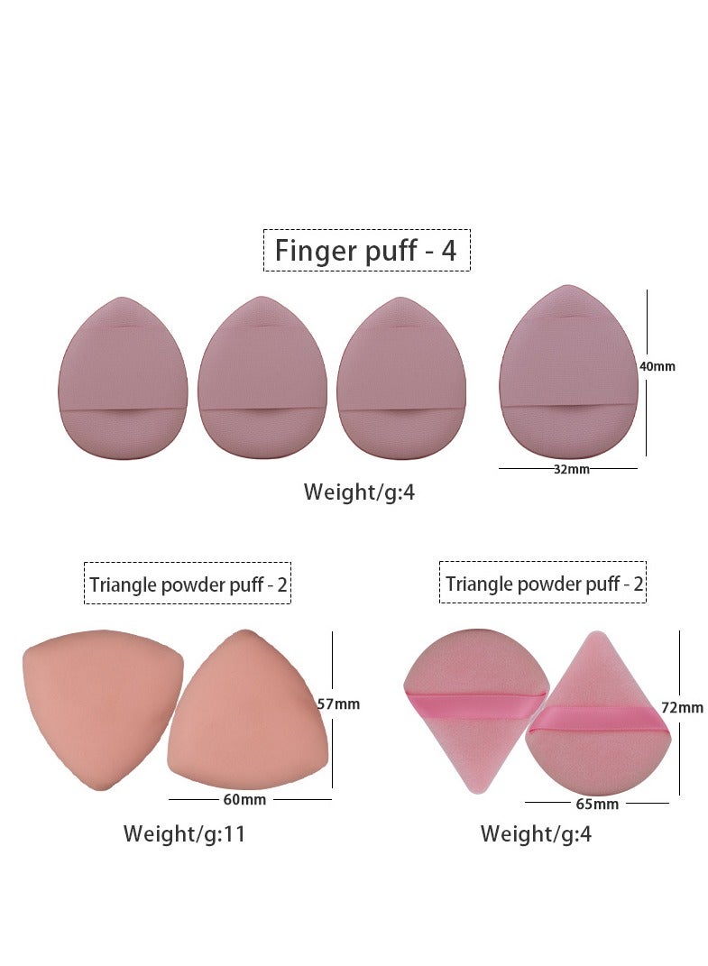 33-Piece Makeup Brush Set, Champagne Gold Brushes with Beauty Blender, Brush Cleaning Bowl, and Cosmetic Tools Gift - Image 5