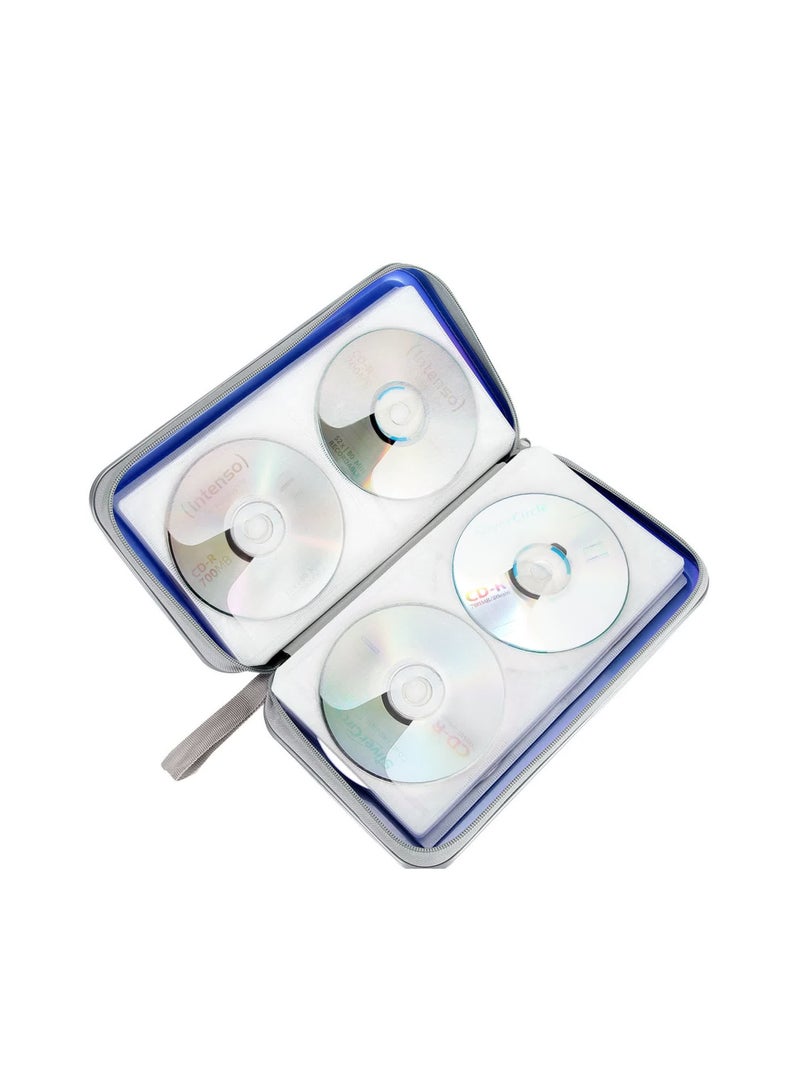 96 - Capacity Blue CD Organizer, Thick Plastic Build for Long - Lasting Use  - Image 5