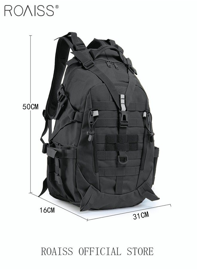 roaiss - Professional Hiking Backpack Tactical Pack Waterproof 900D Oxford Encryption Multifunction Luggage Bag for Camping Sports Travel Outdoor Climbing - Image 1