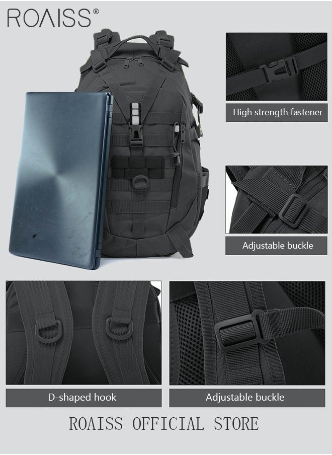 roaiss - Professional Hiking Backpack Tactical Pack Waterproof 900D Oxford Encryption Multifunction Luggage Bag for Camping Sports Travel Outdoor Climbing - Image 1