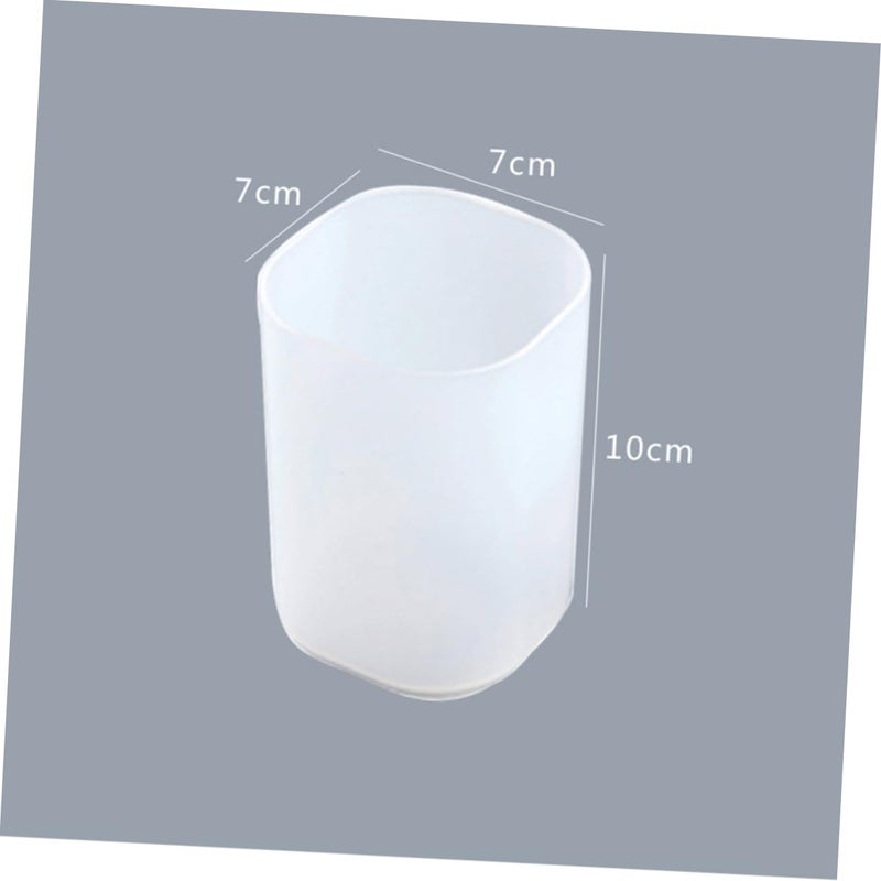 Modern Desktop Pen Pencil Holder Bathroom Counter Organizer Pp Material Space Saving - Image 3