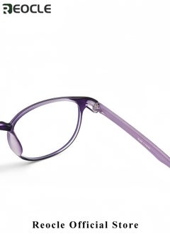 REOCLE Blue Light Blocking Glasses Computer Reading & Gaming & TV & Phones Glasses Anti Eyestrain UV Glare Glasses for Women Men  - Image 5