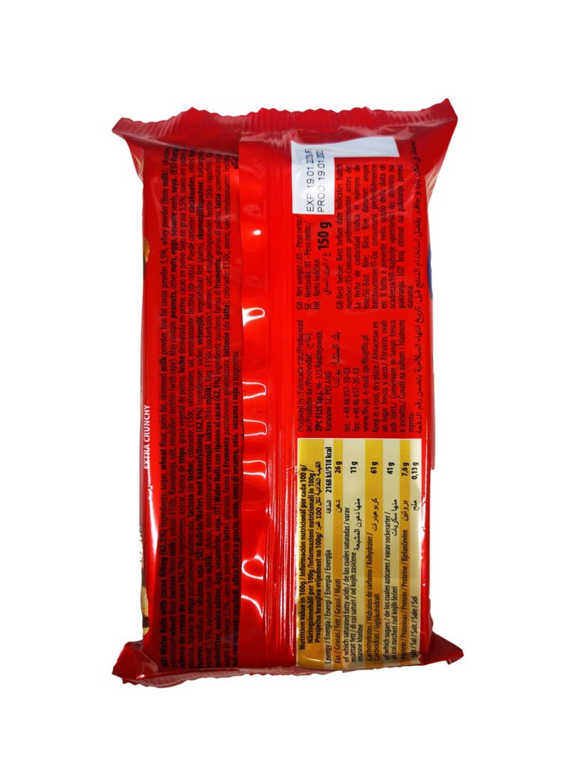 FLIS - Happy Swing Wafer Rolls With Cocoa Filling 150g - Image 1