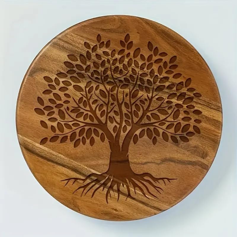 Cliths 7 Pcs Tree of Life Stencil Templates Reusable Plastic Art Templates with Separate Designs for Painting Walls, Wood, Canvas, Fabric, DIY Crafts, and Home Decoration - Image 4
