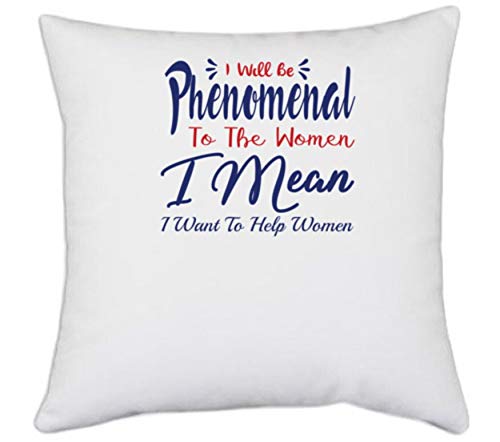 UDNAG UDNAG White Polyester Phenomenal Donalt Trump Pillow Cover 16 Inch X 16 Inch