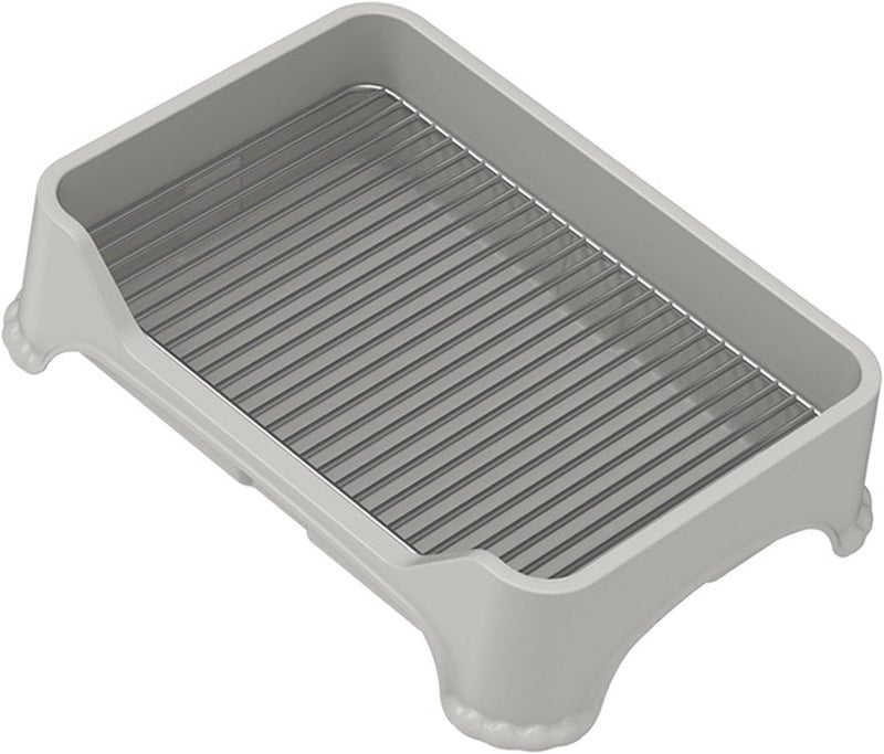 Pet Tray for Small and Medium Dogs, Indoor and Outdoor Use, Gray A - Image 1