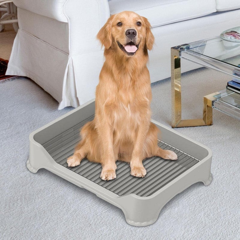 Pet Tray for Small and Medium Dogs, Indoor and Outdoor Use, Gray A - Image 3