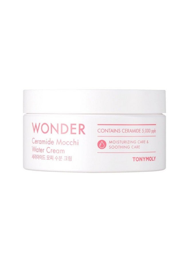 TONYMOLY Wonder Ceramide Mochi Water Cream 10.58Oz Hydrating & Skin Repairing For All Skin Types - Image 1