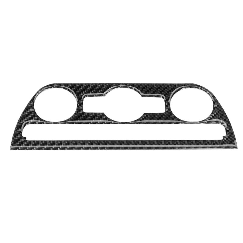 Carbon Fiber AC Switch Panel Trim Vehicle Air Conditioner Cover Vehicle Refitting - Image 2