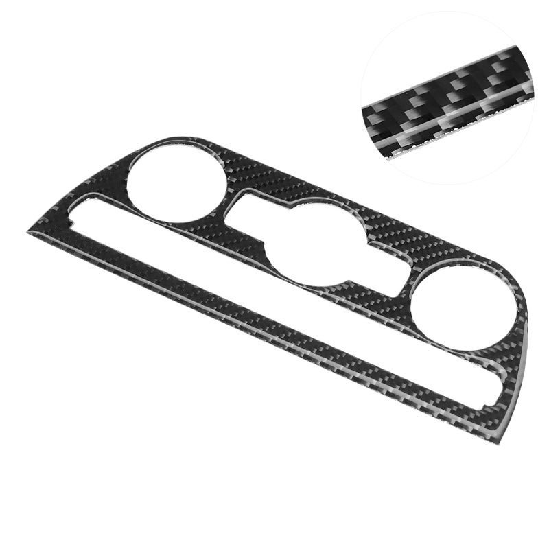 Carbon Fiber AC Switch Panel Trim Vehicle Air Conditioner Cover Vehicle Refitting - Image 4