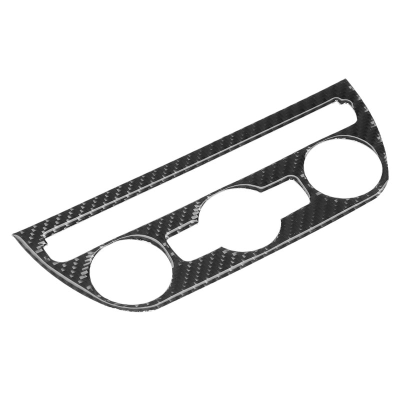 Carbon Fiber AC Switch Panel Trim Vehicle Air Conditioner Cover Vehicle Refitting - Image 1