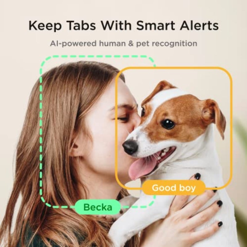Pet Monitoring Camera with 1080p HD Video, Night Vision, 2 Way Audio, Magnet Mounting - Image 4