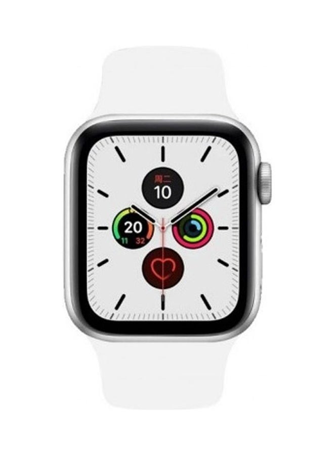 HuHa Replacement Strap Watchband For Apple Watch Series 7 45mm / 6 / SE / 5 / 4 44mm / 3 / 2 / 1 42mm White - Image 2