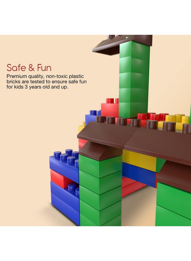 بيبي مكعبات بناء من بايبي، ١٢٠ قطعة، للأطفال | ألعاب بناء إبداعية تعليمية للأطفال | ألعاب مكعبات ألغاز | ألعاب مكعبات بناء يدوية للأطفال من الأولاد والبنات - Image 3