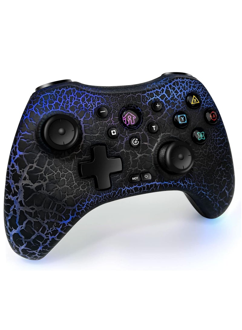 Wireless Switch Pro Controller for Nintendo Switch, Programmable Gamepad for Switch/Lite/OLED/PC with Wake Function, Dual Vibration, Macro Function, 6-Axis Motion and Turbo Switch Pro Controllers  - Image 1