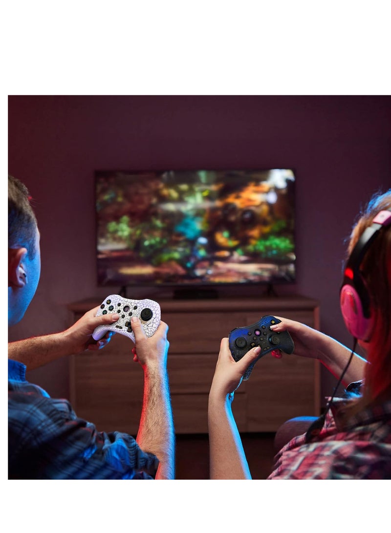 Wireless Switch Pro Controller for Nintendo Switch, Programmable Gamepad for Switch/Lite/OLED/PC with Wake Function, Dual Vibration, Macro Function, 6-Axis Motion and Turbo Switch Pro Controllers