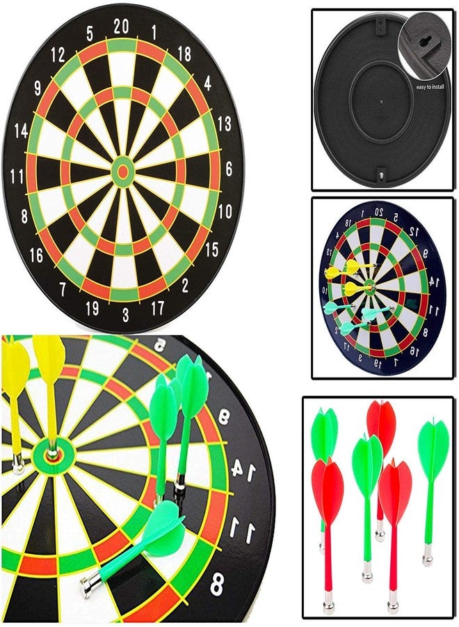 Cojuz Dart Board Game for Kids with 4 Darts. Indoor and Outdoor Game for Boys and Girls. Birthday Gift Return Gift for Kids - Image 3