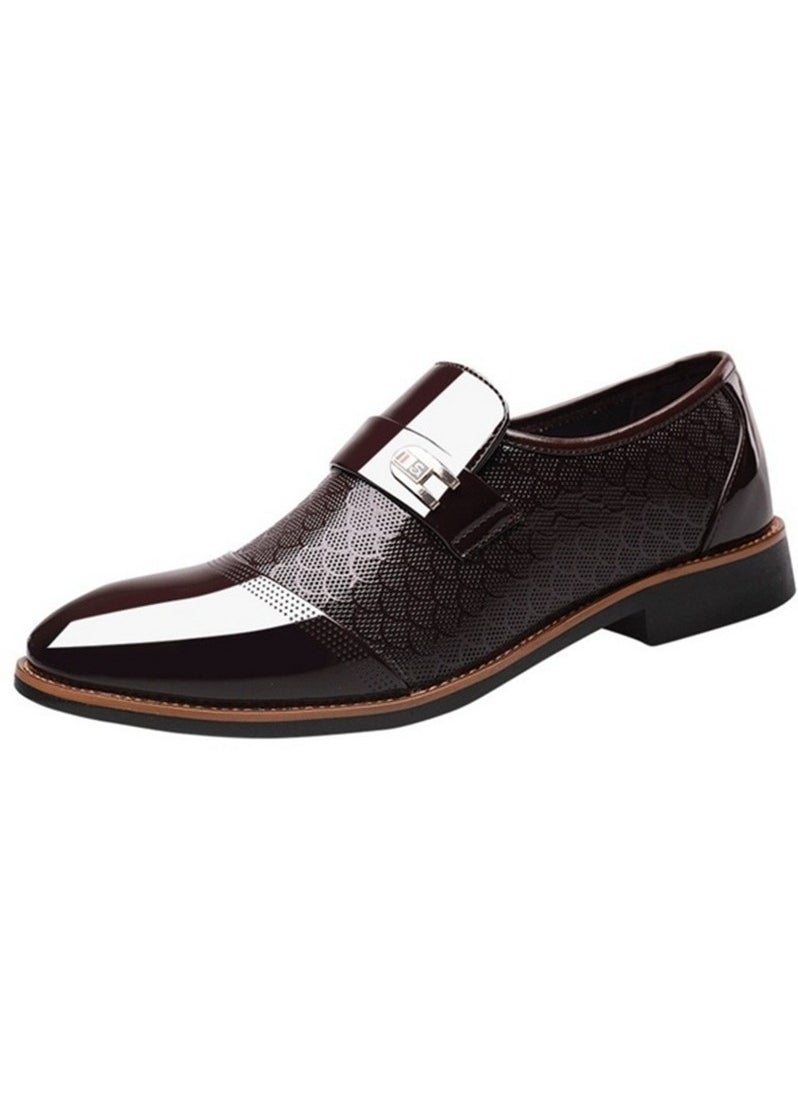 KUYING - New Men's Business Leather Shoes - Image 1