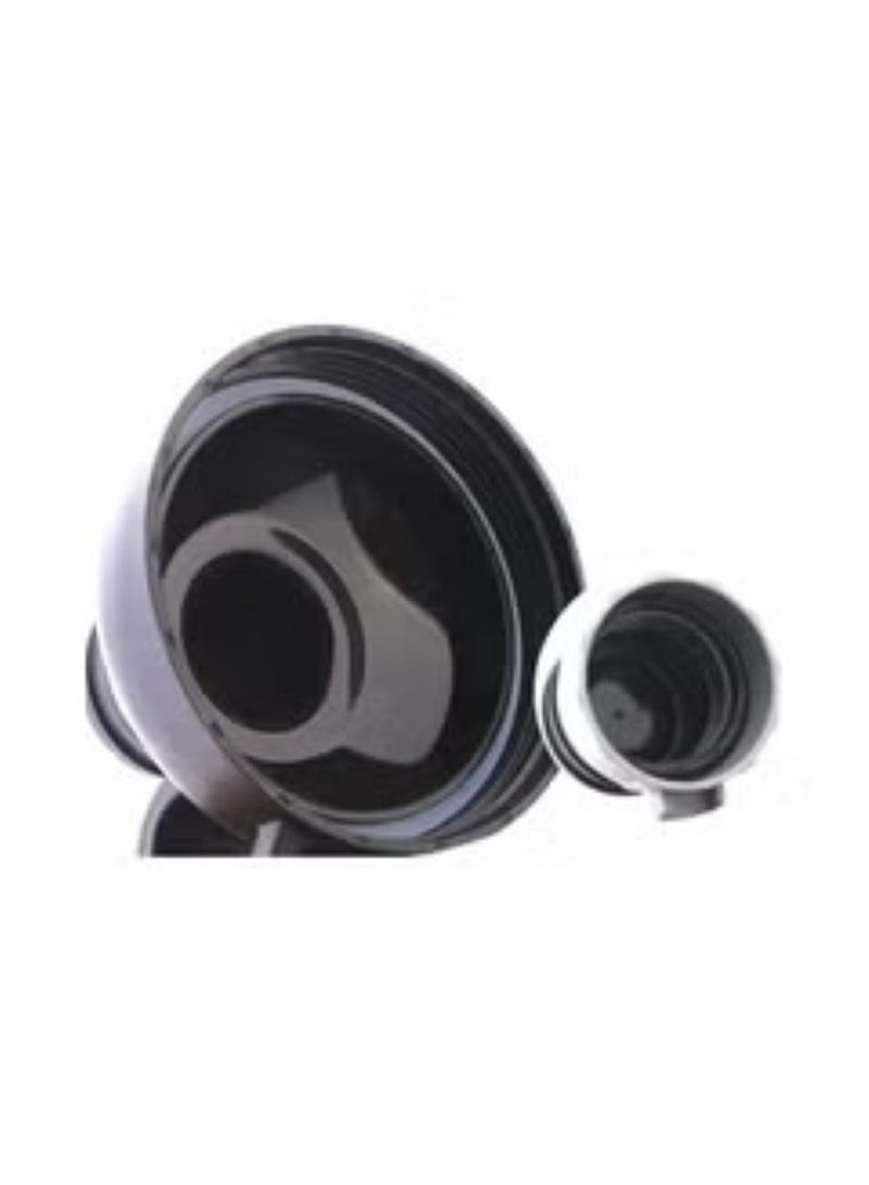 Outdoor Large Capacity Water Bottle Black 2000ml - Image 5