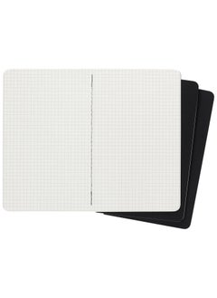 MOLESKINE 3-Piece Large Cahier Journal Notebooks Square Lined 13x21cm Size Black  - Image 2