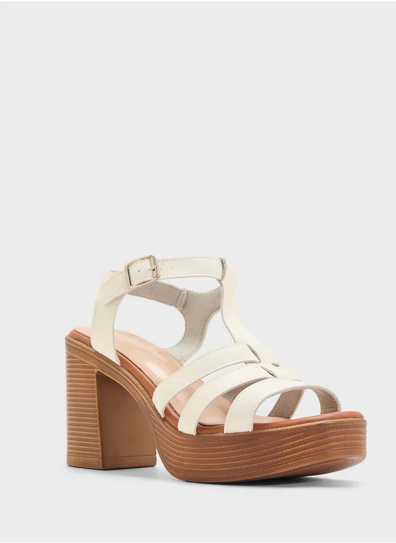 Andarina Platform Heeled Sandal