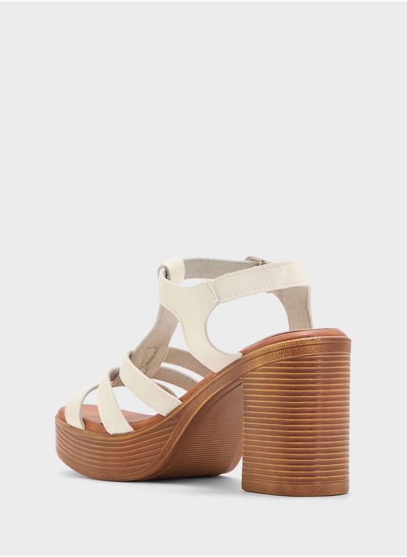 Andarina Platform Heeled Sandal  - Image 3