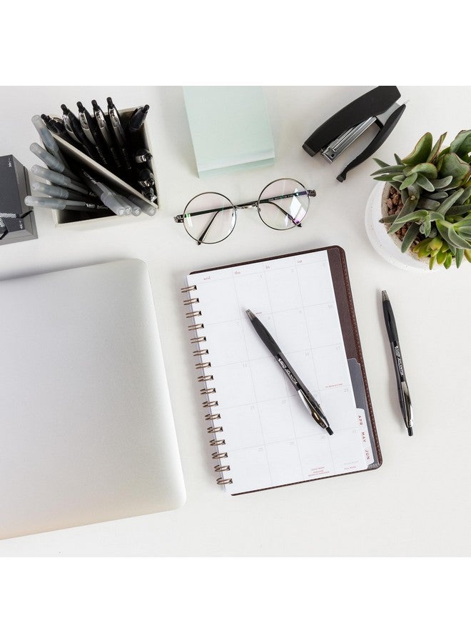 بيك أقلام حبر جاف قابلة للسحب من بيك غلايد، سوداء اللون، متوسطة الرأس (1.0 مم)، عبوة من 12 قلمًا، كتابة فائقة النعومة - Image 2