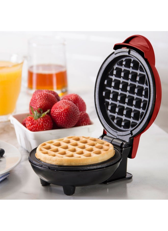 Dash - Dash Mini Waffle Maker Machine For Individuals Red - Image 1
