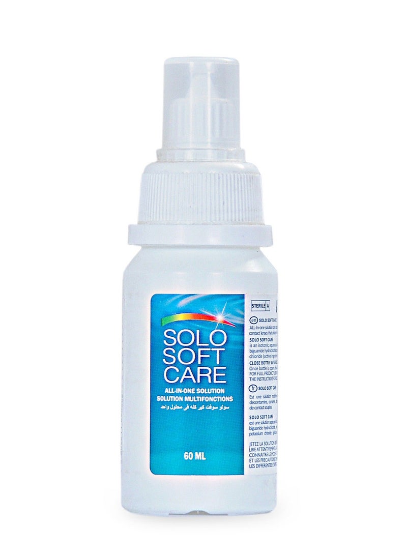 Solo Soft Care All-in-One Solution 60ml - Image 1