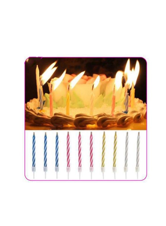 PARTY FUN Music Candle Set with Holder and 4 Candles - Image 1